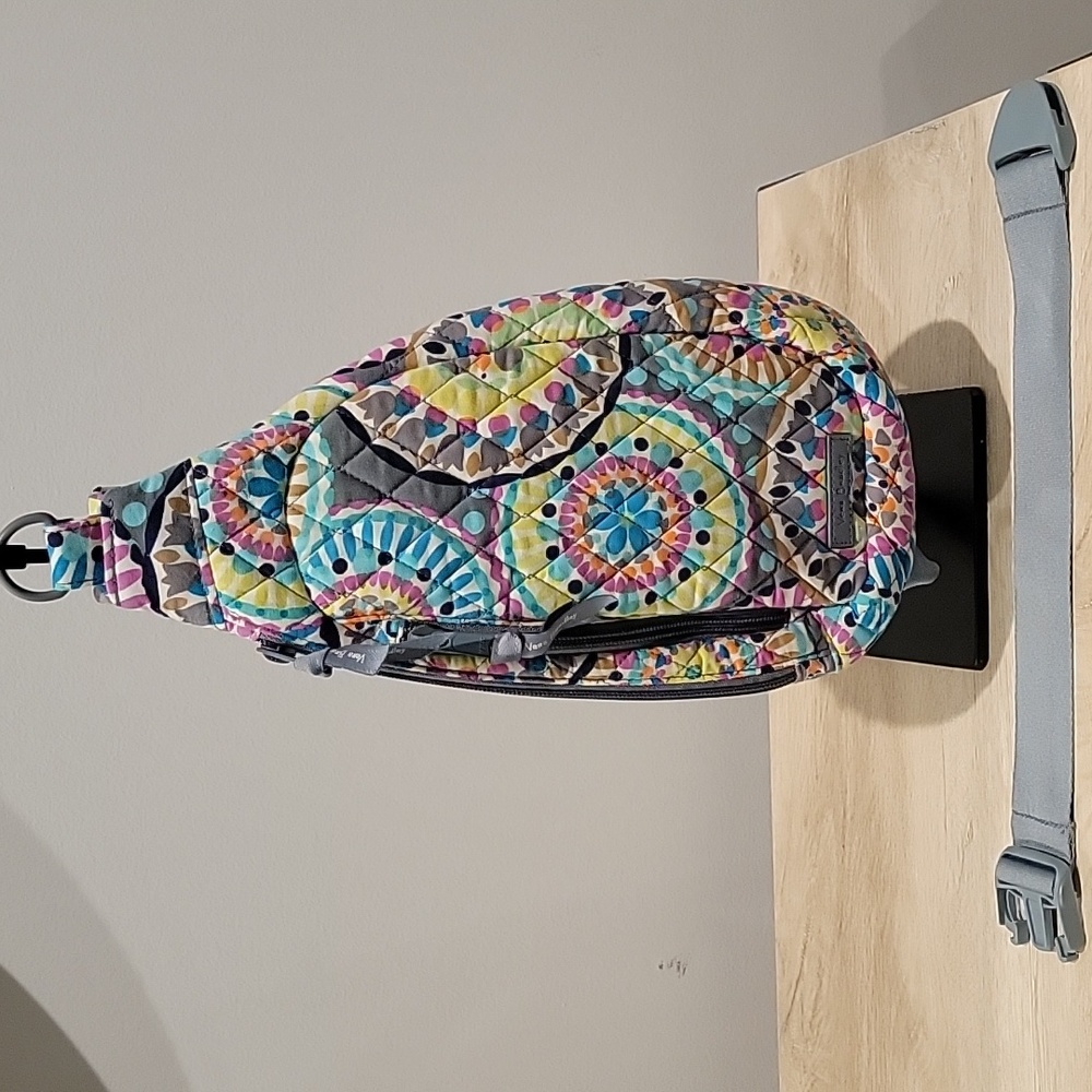 Woman's Vera Bradley Mini Sling Backpack In Sunny Medallion